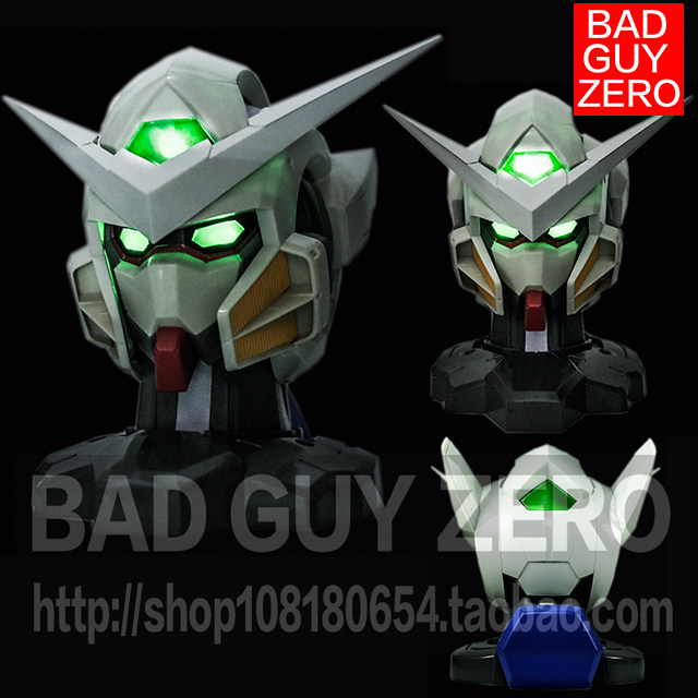 mb能天使_日版限定版 高达00 oo 能天使 exia 发光 头像 胸像 非万代