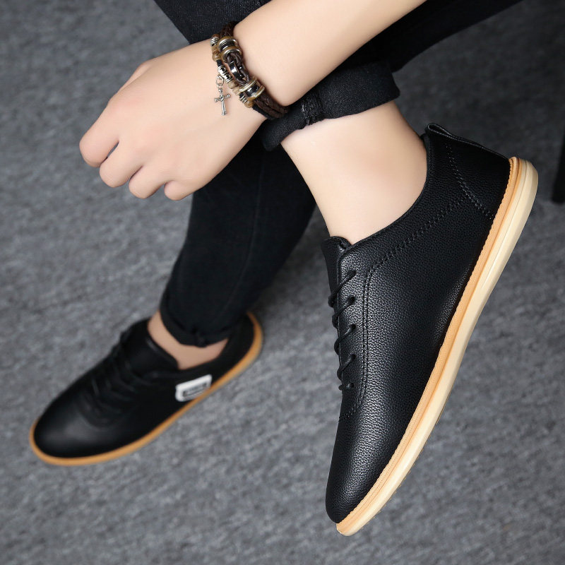 秋鼕季男士休閑鞋青年