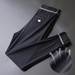 Pants Men's Sports Pants Quick Drying Elastic Ice Silk Pants High End Silk Smooth Light Luxury Fashion Brand Four Seasons Casual Ruffian Handsome Pants Pants Men's Sports Pants Quick Drying Elastic Ice Silk Pants High End Silk Smooth Light Luxury Fashion Brand Four Seasons Casual Ruffian Handsome Pants