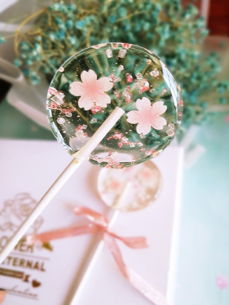 情人节礼物 送女友 七夕零食_烟花星空樱花棒棒糖果高颜值零食少女心