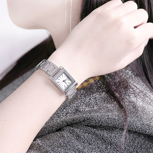手表女卡西欧小方表防水复古小方块时尚休闲指针石英女表LTP-1237