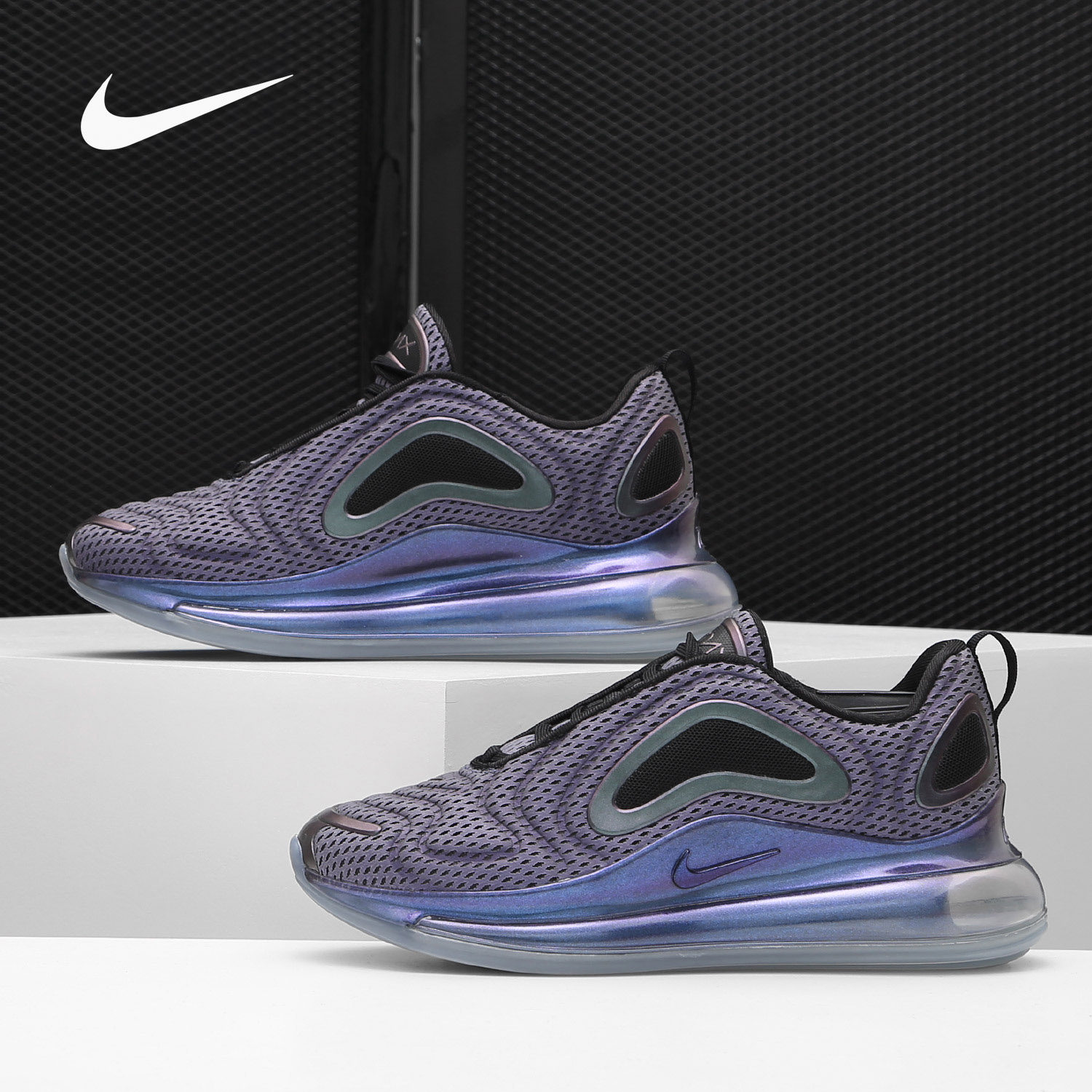 nike耐克正品airmax720gs大童新品气垫跑步运动鞋aq3196