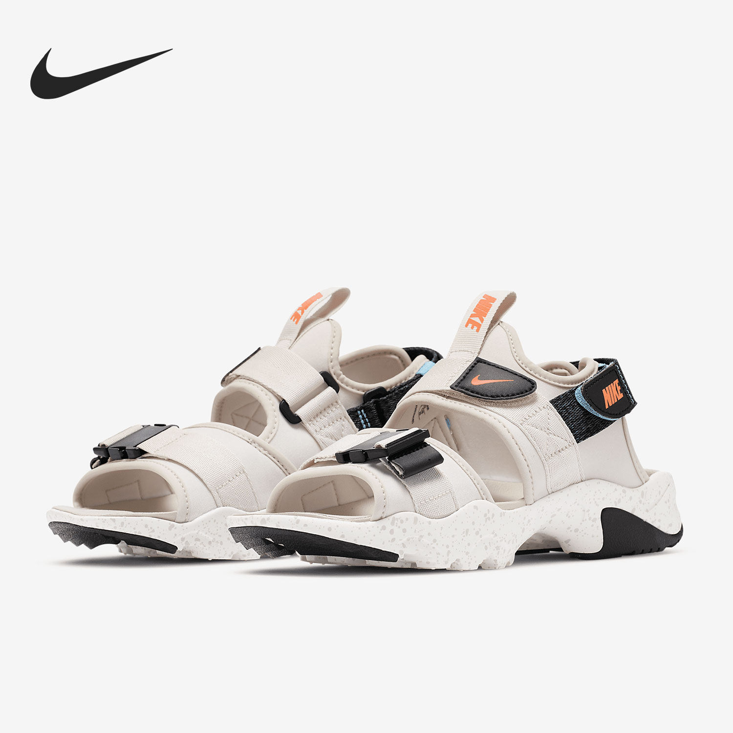 nike/耐克正品 夏季新款女子透气时尚抓地柔软舒适凉鞋cv5515-004