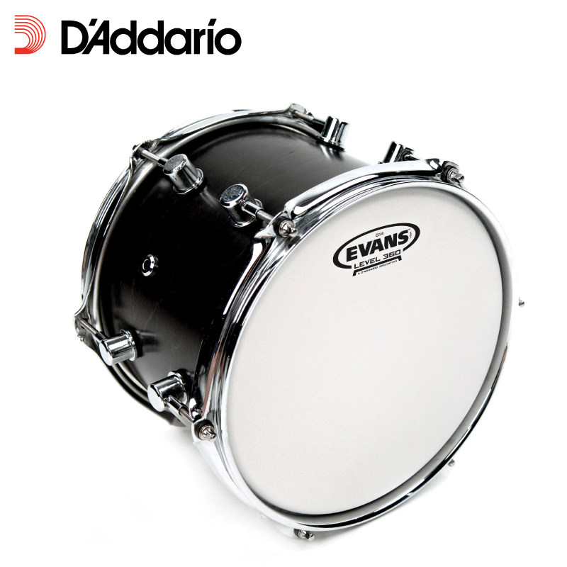 evans g14系列单层喷砂鼓皮嗵鼓军鼓架子鼓8/10/12/14/16/18寸