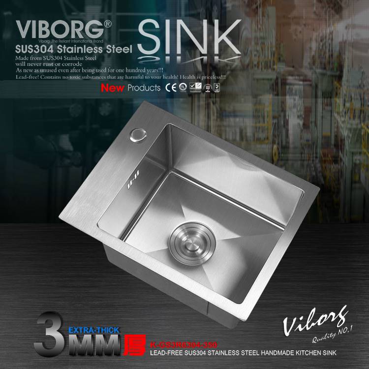 Hong Yu Bao 304 Stainless steel manual water tank Trays Bar counter cupboard Nakajima Single groove Small apartment Star Basinin the Decoration main material , Kitchen , Kitchen pots/Sink , Sink a single product category - from Buy2taobao.com to provide professional Taobao agent buy service