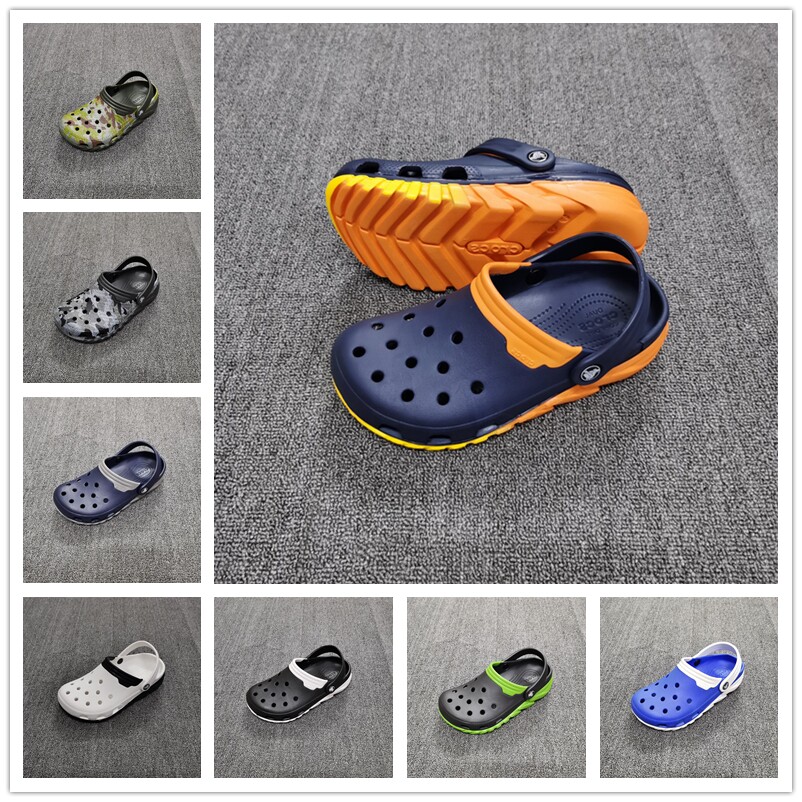 cross夏季沙滩鞋男鞋女鞋防滑包头休闲运动极速迪特洞洞鞋凉拖鞋