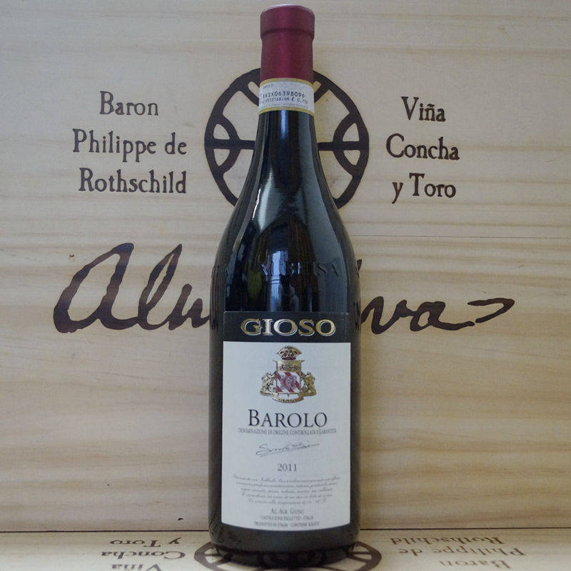 意大利docg进口红酒2011乔颂巴洛罗干红葡萄酒gioso barolo包邮