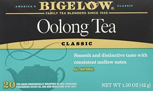 bigelow oolong tea bags classic- 20 ct caffeinated