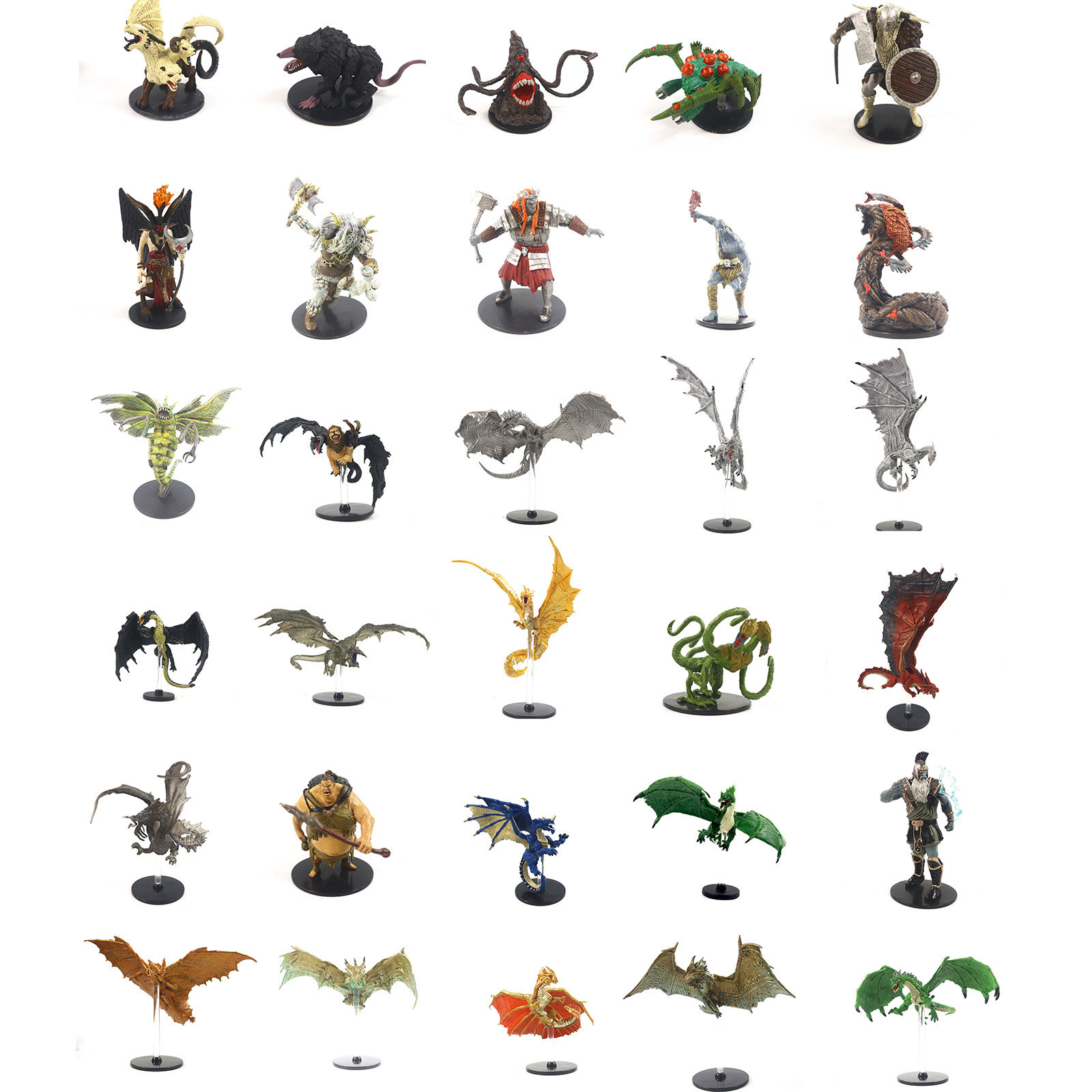 威世智wizards龙与地下城dnd系列龙金龙银龙影龙等多种龙