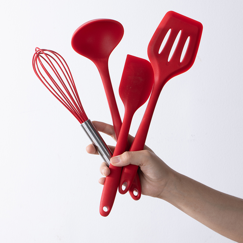 朵颐家用硅胶锅铲厨房耐高温硅胶锅铲套装不粘锅欧式简约炊具厨具|ruв категории кухня/посуда, посуда, готовить совок, шпатель - от Buy2taobao.com для оказания профессиональной услуги покупки агента Taobao