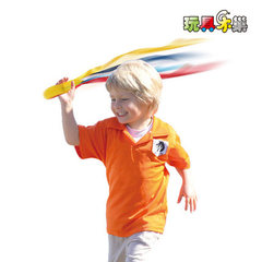 玩具乐巢儿童彩虹沙包幼儿园彩带塑料沙包室内外投掷体育运动玩具