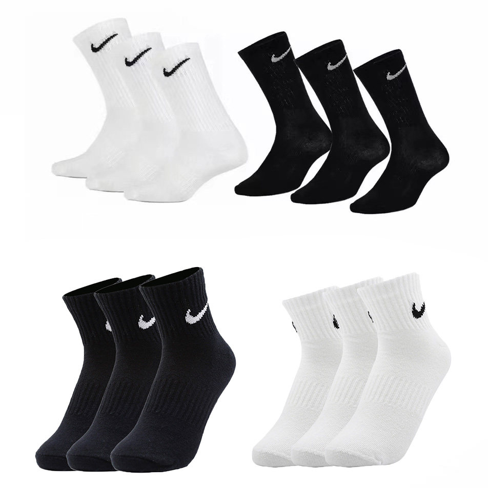 nike耐克男袜女袜2020秋冬季新款长高筒袜毛巾底袜子运动袜sx7664