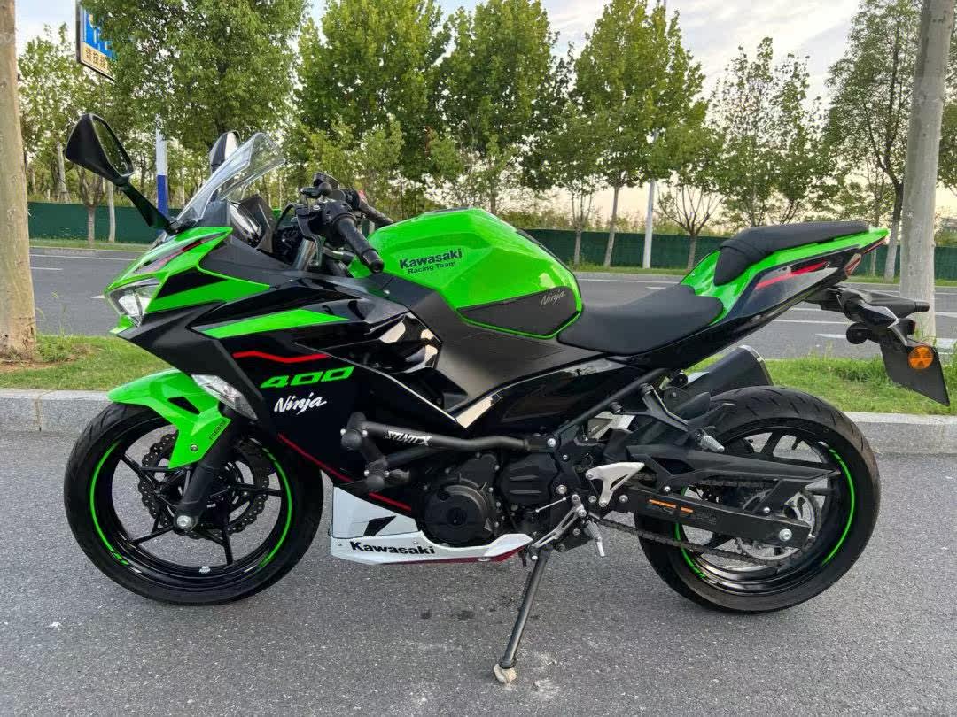 二手川崎小忍者ninja400春风450sr跑车川崎h2钱江赛600四缸摩托车