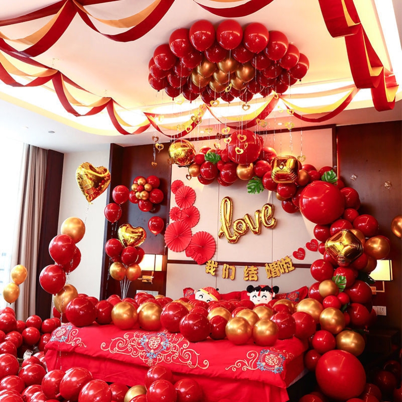 6女方婚房布置套餐网红ins风高级感套装娘家男方简单大方结婚卧室已售