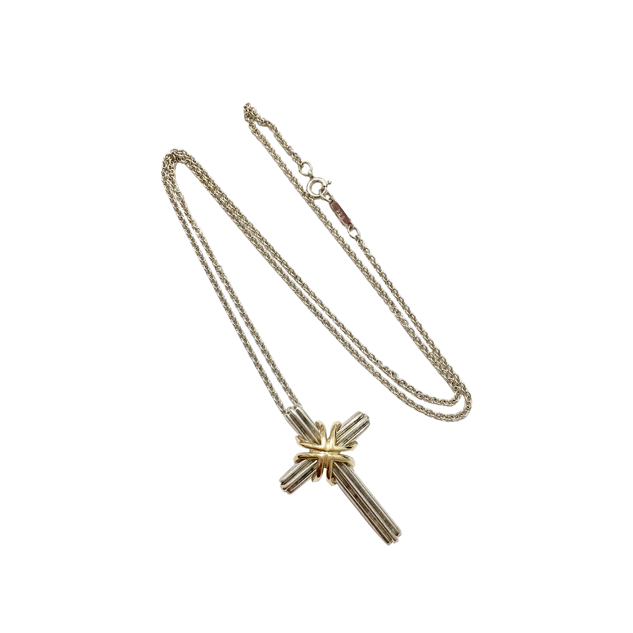 [9.5新]蒂芙尼tiffany女士十字架吊坠项链