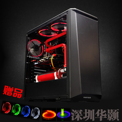 PHANTEKS/追风者 PK416 黑/白/灰 RGB静音水冷侧透全金属电脑机箱