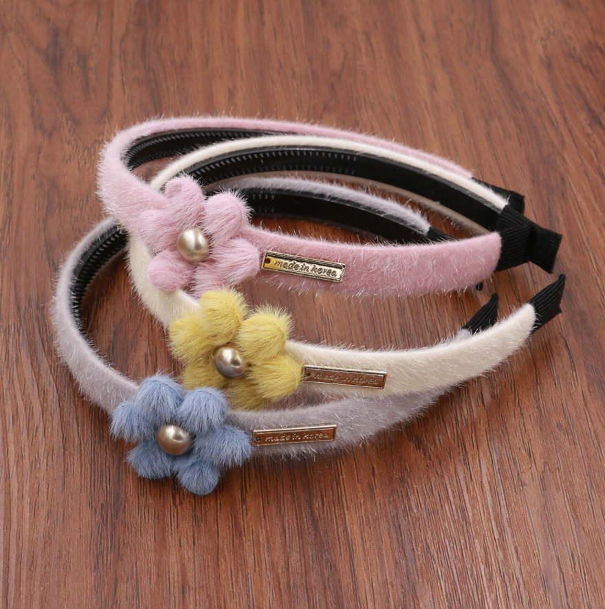 头箍小清新_儿童发箍小女孩发卡发饰头饰带齿压发防滑小清新韩国公主