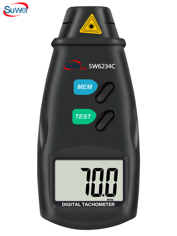 激光转速仪转速测量测速仪非接触频闪仪转速表数显接触式转速计