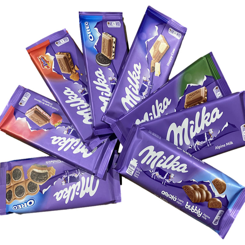 淘宝￥61折后价￥45现货荷兰进口德国milka妙卡奶油巧克力夹心威化