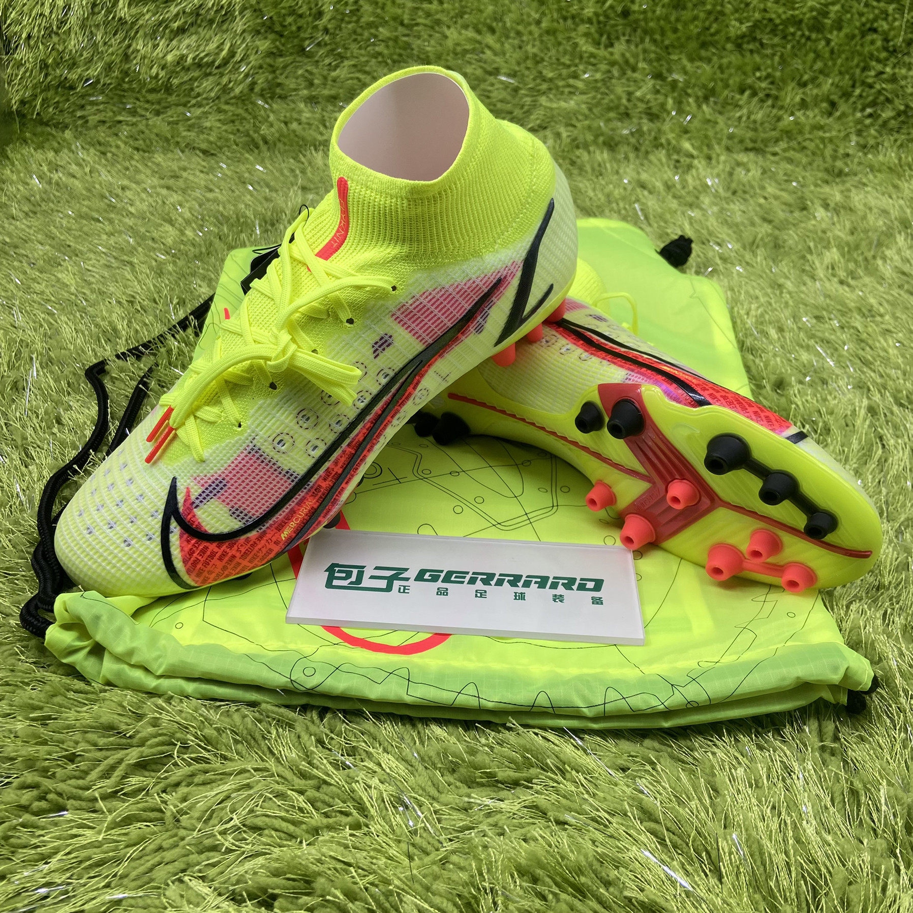 耐克 superfly 8 elite ag c罗刺客14超顶高帮足球鞋 cv0956-760