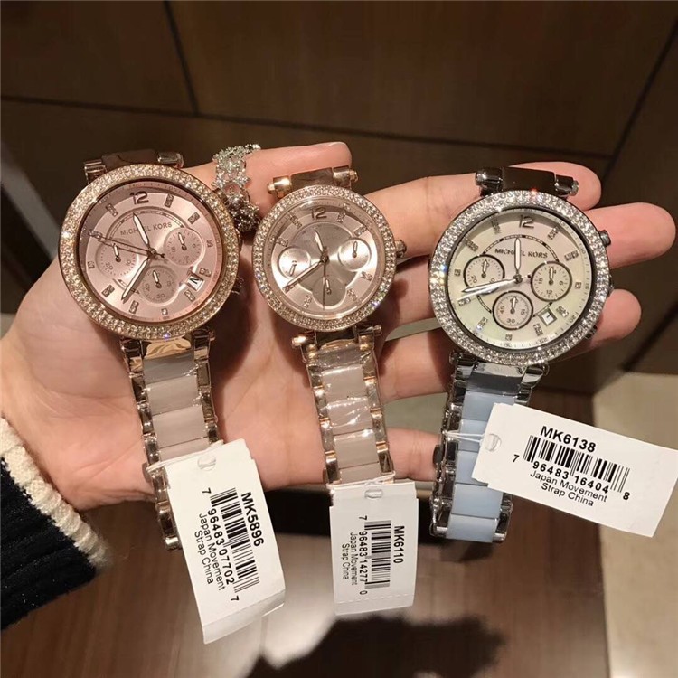 mk手表女表时装表玫瑰金女士腕表mk5896mk6110mk6138mk5538mk6326