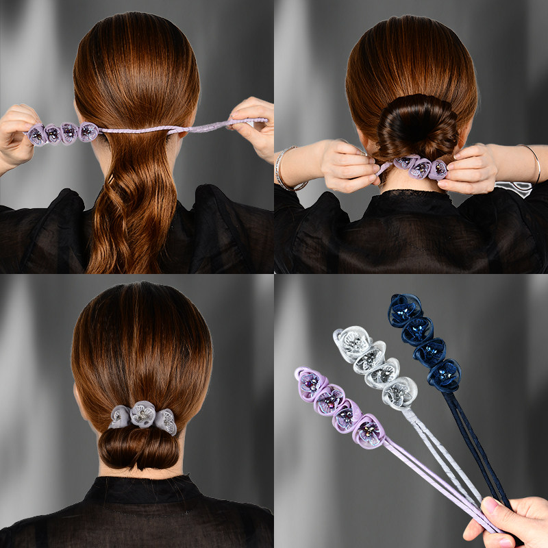 器器盘发造型蓬松百变