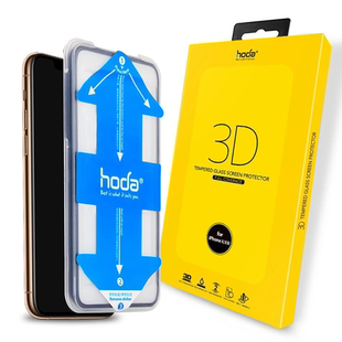 hoda台湾iphone 11 Pro Max好贴3d顺滑xsmax钢化膜xsXR全包曲面11pro全包顺滑防指纹高清高透iphone 11手机膜