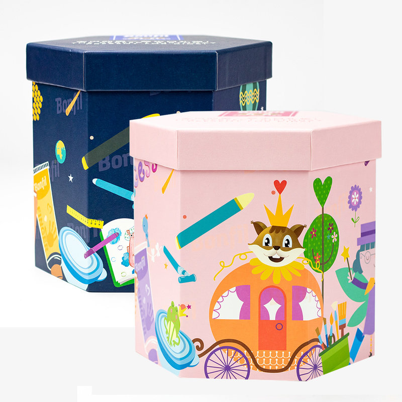 宝菲凡bonfil哗啦啦魔法盒细腻易上色绚丽饱和度高多层设计易收纳