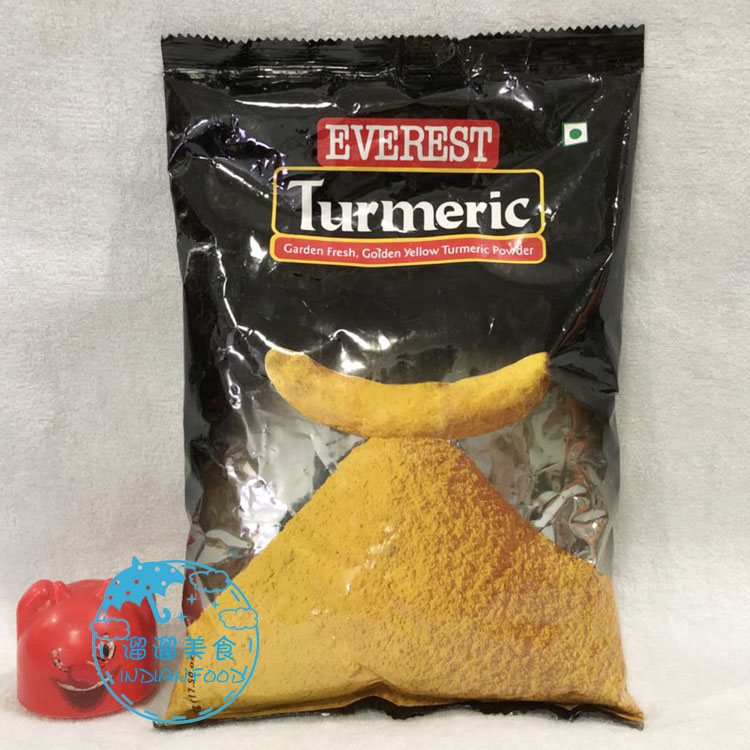 INDIAN FOOD 印度 EVEREST TURMERIC POWDER HALDI 姜黄粉 100克