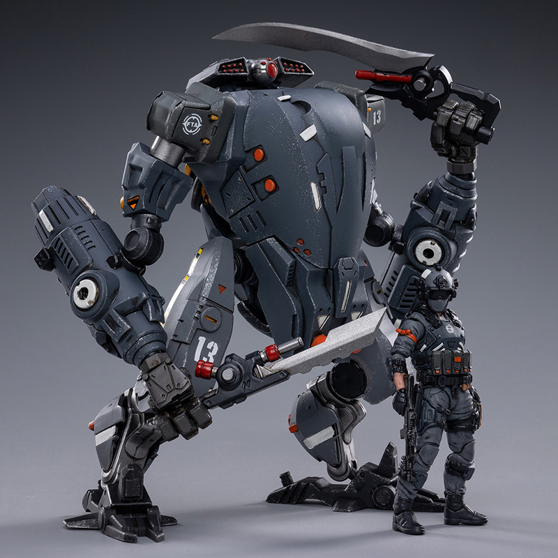 暗源诺斯-火锤冲锋机甲1/18可动载人模型变形机器人玩具男孩兵人