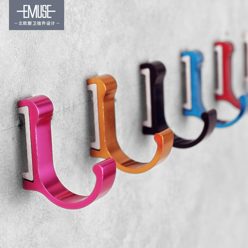 Iraq Mu Xin Space aluminum colour originality Hooks Coat Hook Clothes hook After the door Clothes pegs solid Single hookin the Storage consolidation , Family finishing equipment , Hook/Sticky hooks  category - from Buy2taobao.com to provide professional Taobao agent buy service