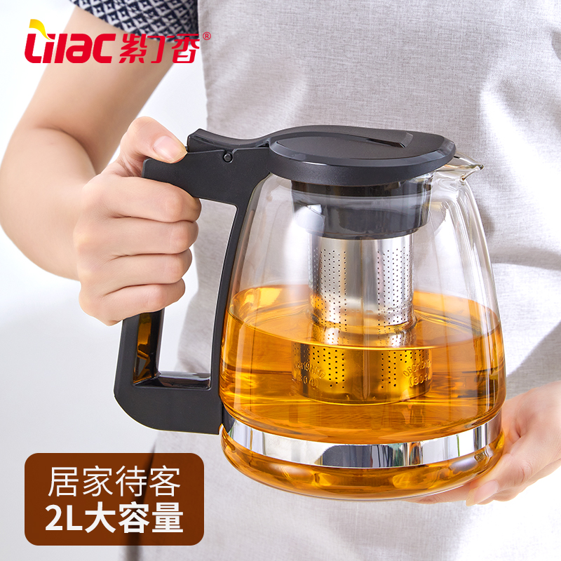 耐热玻璃冲泡茶壶茶吧机过滤器大普洱花红茶具套装家用沏茶水壶