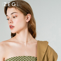 ZENGLIU925纯银项链ins女简约气质脖链冷淡风锁骨链网红颈链颈饰