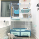 猫笼子猫别墅超大自由空间猫砂盆猫笼带厕所一体家用室内猫咪笼子