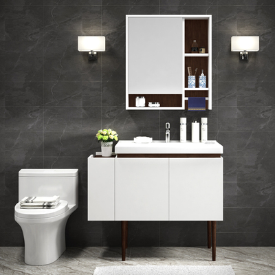 卫生间落地式洗脸盆柜洗手盆柜浴室柜洗漱台组合折扣价格￥2049元原价