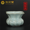 【絕版款】台灣柏采窯小渣鬥早期粉青老釉汝窯水洗稀少款茶藝用品 【絕版款】台灣柏采窯小渣鬥早期粉青老釉汝窯水洗稀少款茶藝用品