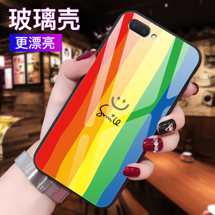 oppoA3手机壳oppoa1玻璃保护oppoA5硅胶套oppoA83全包边防摔A5软硬壳A3网红a83t彩虹A1外壳0pp0opopa男女opoa