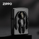 zippo打火机正版 芝宝官方旗舰正品闪耀黑兔项链套装个性送男礼物