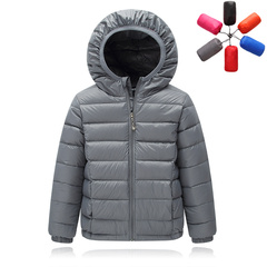 2016新款韩版修身长袖冬装儿童轻薄款羽绒服男童女童宝宝保暖外套