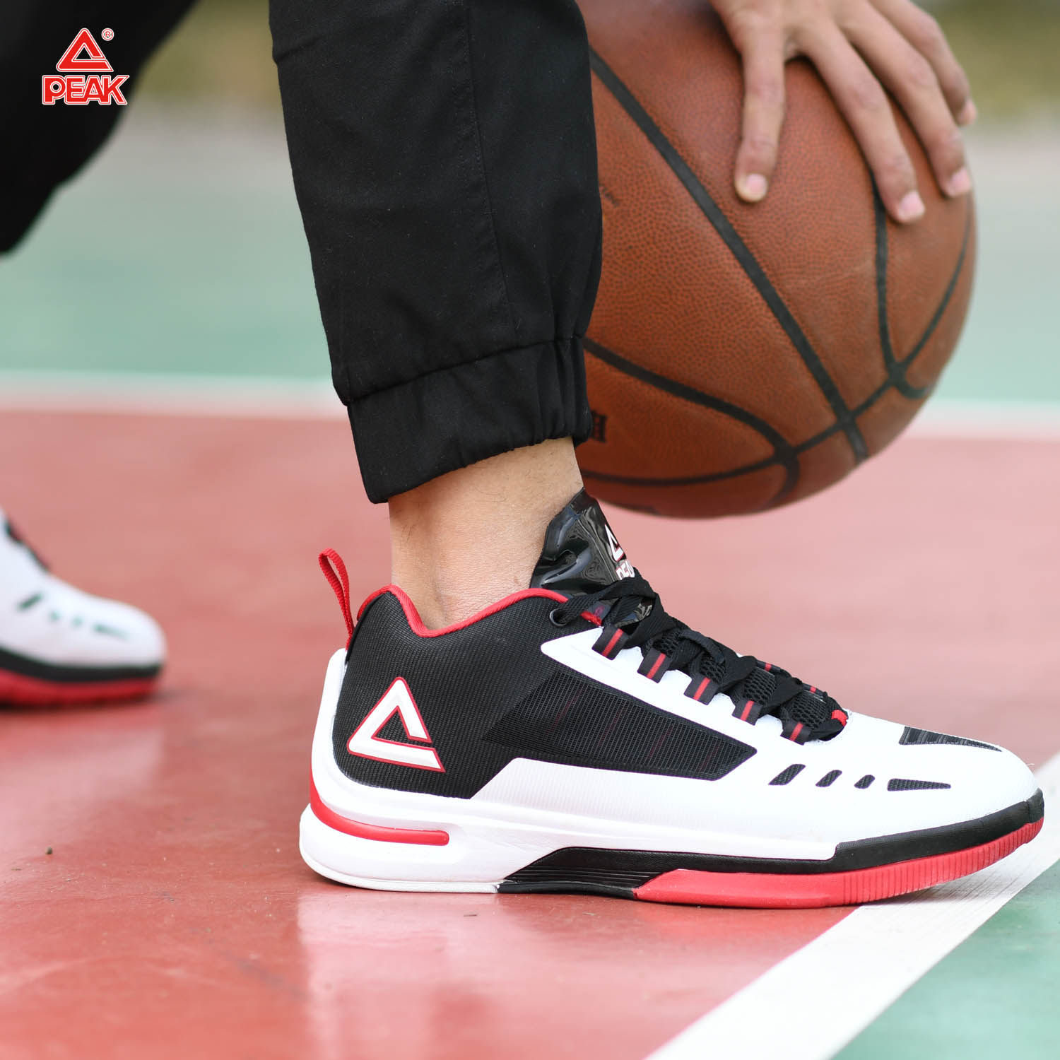 断码清仓匹克篮球鞋男春季新品高帮缓震防滑耐磨篮球战靴速鹰2.