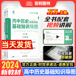 2024万万高中历史基础知识导图新教材版万菁高中历史知识点总结归纳梳理思维导图知识清单大全高三高考一轮二轮复习资料辅导书育甲