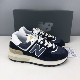 NewBalance NB574LG系列蓝白男女复古低帮运动休闲跑步鞋 U574LG