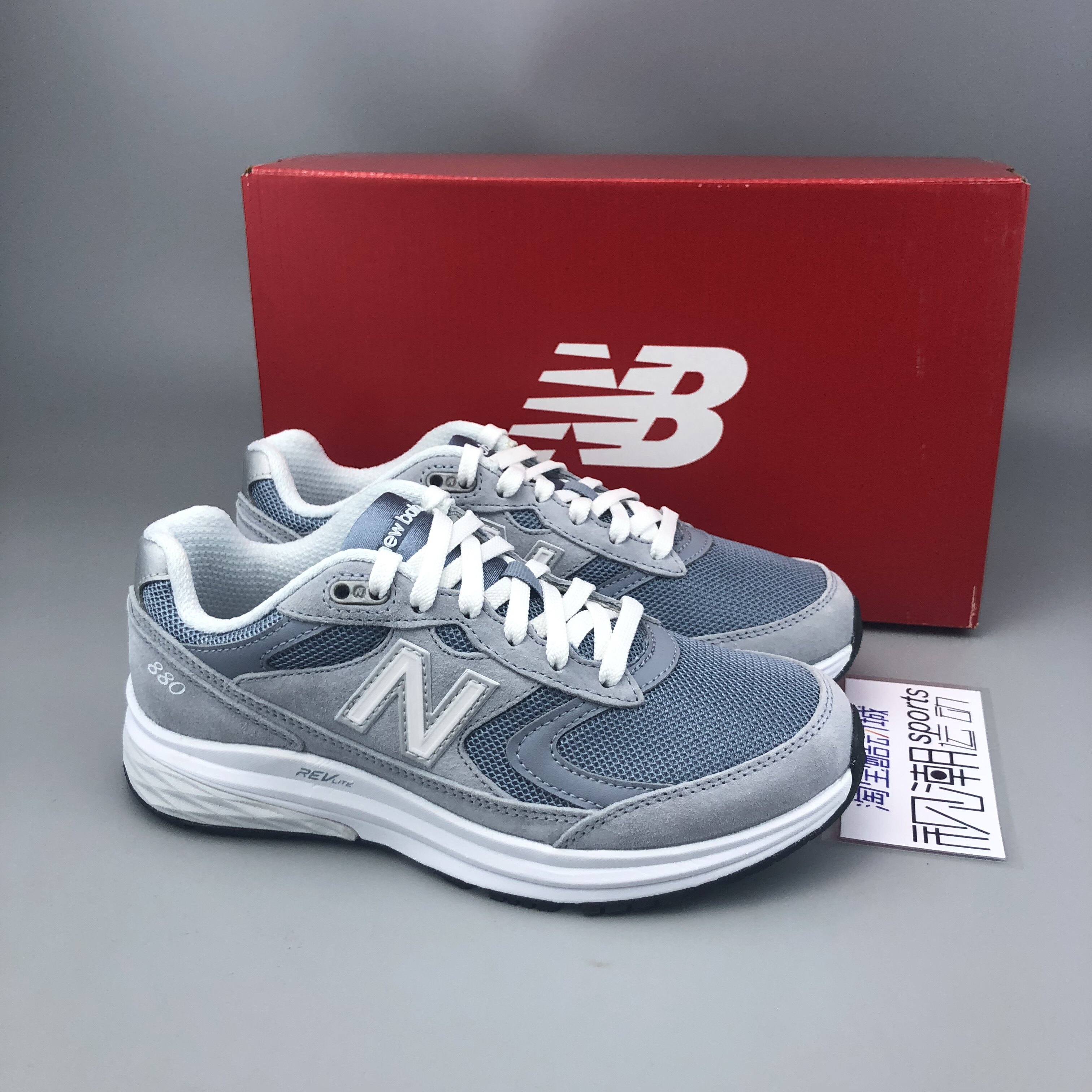 new balance nb880云雾灰女复古透气缓震运动休闲跑步鞋 ww880ao3
