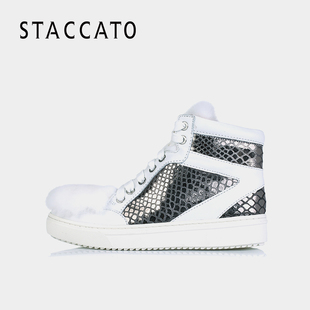 dior手錶背面圖 STACCATO 思加圖冬季女短靴松糕底休閑女靴9UI20CD5 dior手錶官網