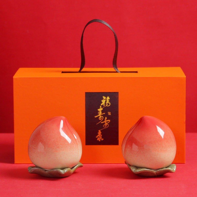 大寿礼物老人礼品_寿桃祝寿老人生日伴手礼60708090大寿宴回礼礼品