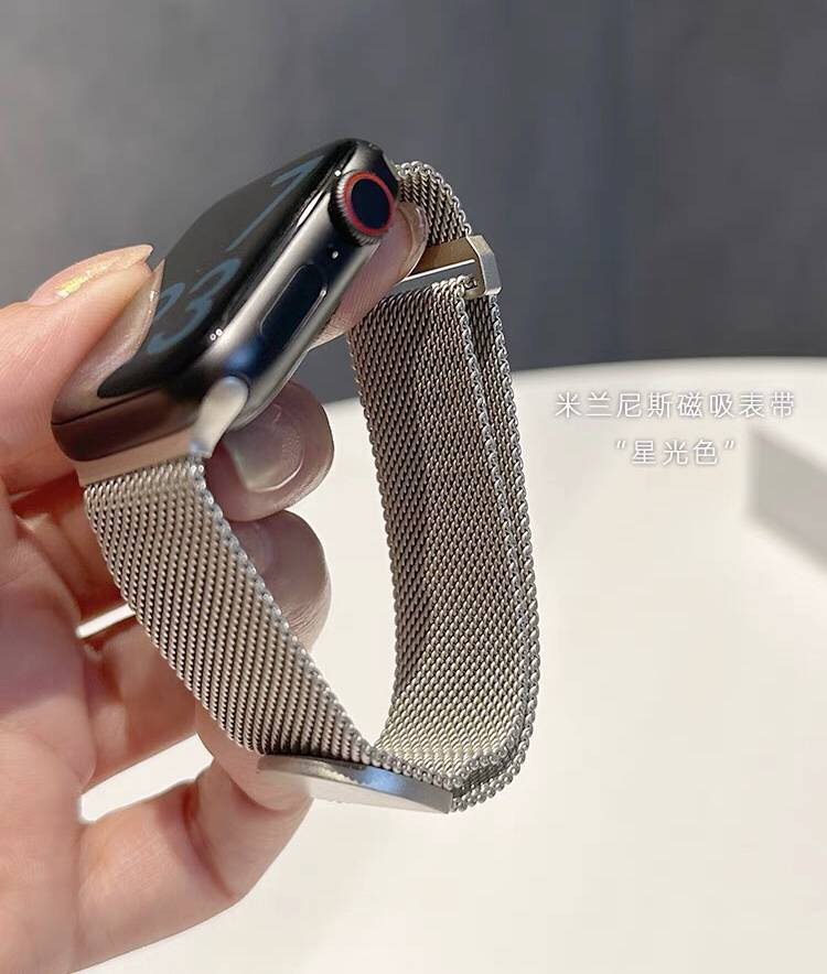 适用iwatch8表带S9苹果磁吸