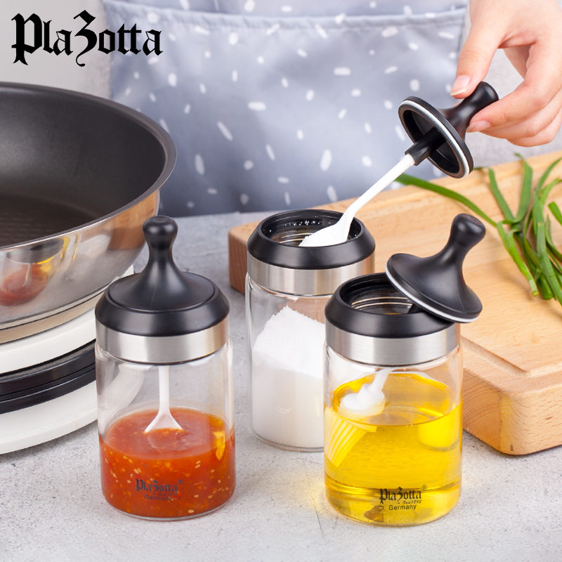 Germany plazotta new pattern Glass Cruet Seasoning Box kitchen Salt shaker Seasoning Flavorin the Kitchen/Cooking utensils , Kitchen Gadgets/Kitchen storage , Storage jars/Kitchen storage containers , Seasoning bottles category - from Buy2taobao.com to provide professional Taobao agent buy service