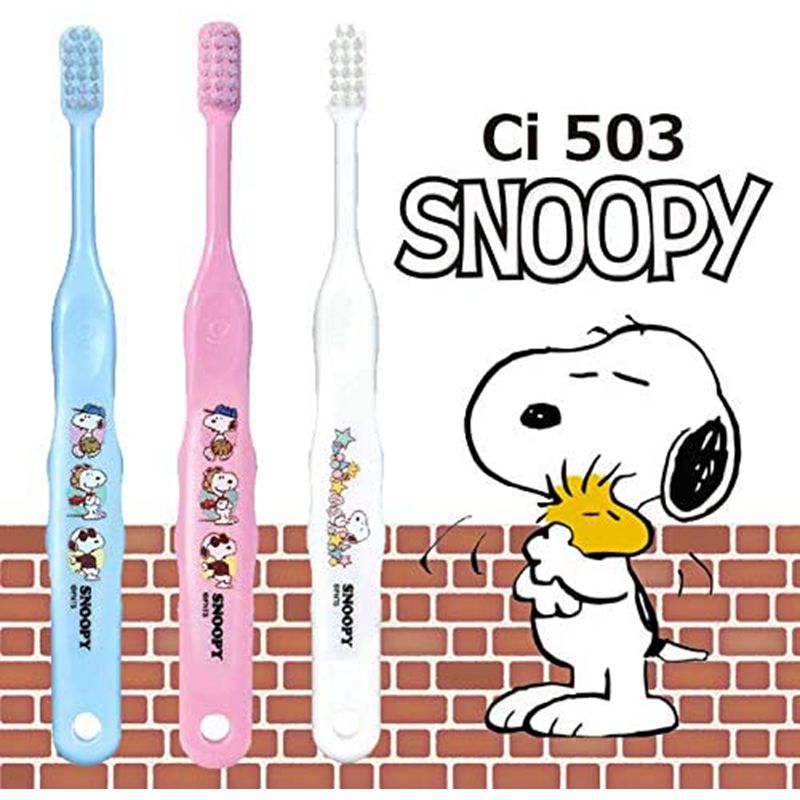 日本进口本土齿科专营CI婴幼儿童宝宝训练牙刷软毛CI503