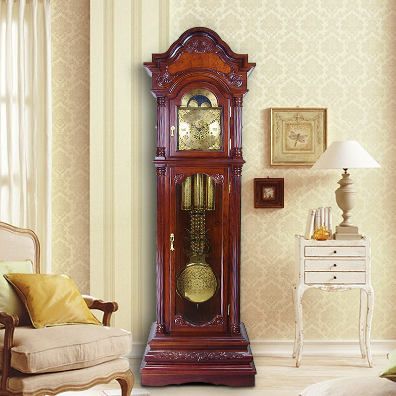 European Grandfather Clock solid wood Mechanical watches a living room Timekeeping Clock Germany Import movement White mahoganyin the Home accessories , Home bell ornaments/Alarm Clock , Li Zhong/Grandfather Clock category - from Buy2taobao.com to provide professional Taobao agent buy service