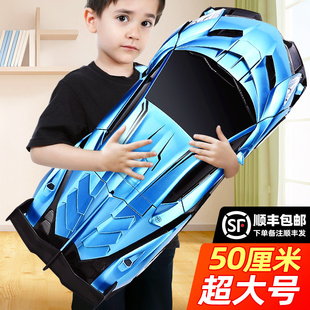 儿童遥控汽车手势感应变形玩具车金刚机器人电动四驱赛车男孩礼物
